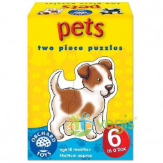 Pets. Set 6 Puzzle (2 piese) foto