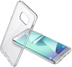 Protectie spate Cellularline Bi-Component CLEARDUOGALS7ET pentru Samsung Galaxy S7 Edge (Transparent) foto