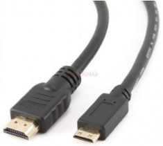 Cablu de date Gembird CC-HDMI4C-6, mini HDMI - HDMI v.1.4, 1.8m foto