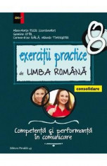 Exercitii practice de limba romana - Clasa 8 - Consolidare - Mina-Maria Rusu, Geanina Cotoi foto