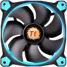 Ventilator Thermaltake Riing 12, 120mm (Albastru) foto