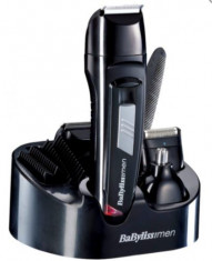 Multi Trimmer 8 in 1 Babyliss E824ROE, 4 nivele de taiere (Negru) foto