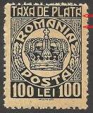 Cumpara ieftin EROARE -ROMANIA TAXA DE PLATA--1946 FARA FILIGRAN MNH