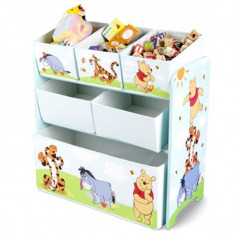 Organizator jucarii cu cadru din lemn Disney Winnie the Pooh foto