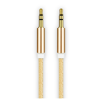 Cablu audio smart cu mufa jack 3.5 mm pentru Aux Rose Gold foto