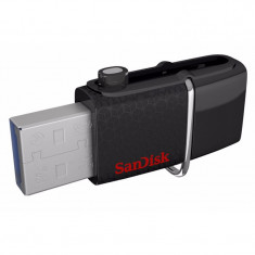 Stick USB Sandisk 32GB cu port micro USB si USB 3.0 si functie OTG foto