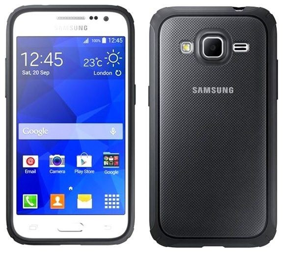 Husa Samsung Galaxy Core Prime G361 G36H G360F EF-PG360BSEGWW + stylus,  Negru, Silicon | Okazii.ro