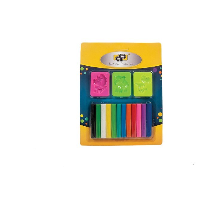 Plastilina 12 culori DP DPC-15-9898 foto mare Plastilina 12 culori DP DPC-15-9898 foto mare