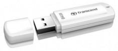 Stick USB Transcend JetFlash 370, 64GB, USB 2.0 (Alb) foto