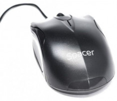 Mouse optic Spacer SPMO-M11, 800 dpi, USB (Negru) foto