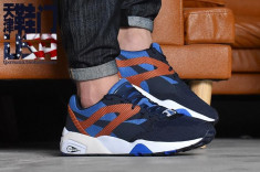 Adidasi PUMA R698 Progressive Lace up Navy Orange 362046-03 nr. 41 foto