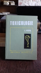 TOXICOLOGIE - I. POPA foto