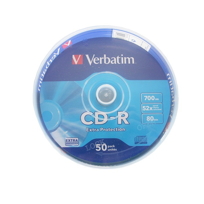 CD-R bulk 50 Verbatim foto mare CD-R bulk 50 Verbatim foto mare