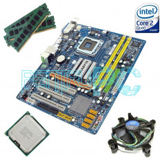 Discount! Kit Placa de baza Gigabyte+ Intel Core2Quad Q9505 + 4GB RAM GARANTIE!! foto