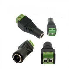 Mufa alimentare 12V - conector surub - mama foto