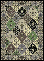 Covor oriental weavers ferrera z 682/ec9 polipropilena heat-set dreptunghiular multicolor 120 x 170 cm foto