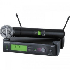 Microfon FARA FIR SHURE SLX2 SM58 cu receiver SLX4 foto