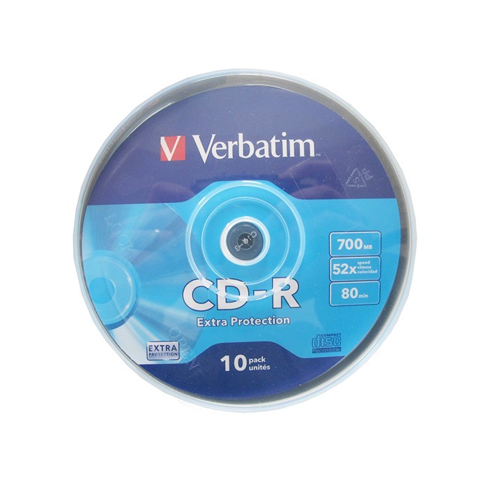 CD-R bulk 10 VERBATIM foto mare CD-R bulk 10 VERBATIM foto mare