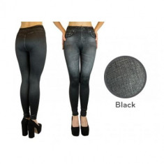 Slim? n Lift Caresse Jeans negru masura L foto