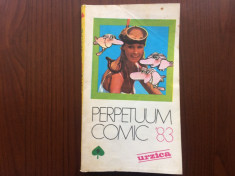 perpetuum comic 1983 RSR urzica almanah hobby ilustrat caricaturi umor foto