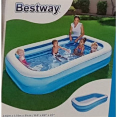 Piscina copii BestWayt set 262x175x51 cm foto