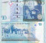 Tonga 10 Pa anga 2008 UNC