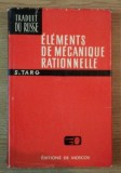 Elements de mecanique rationnelle / S.M. Targ