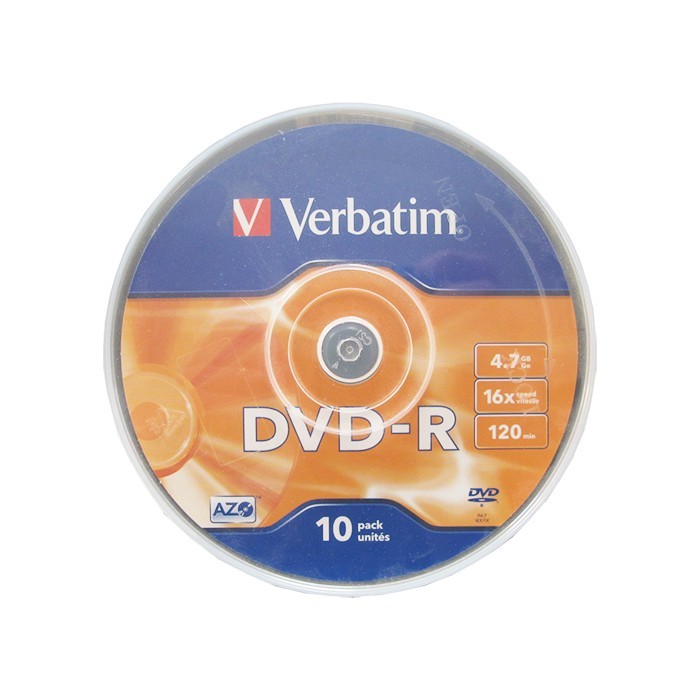 DVD+/-R bulk 10 VERBATIM DVD+/-R bulk 10 VERBATIM