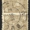 VARIETATI-- ROMANIA PERECHE ,, CIFRA IN 4 COLTURI ,,--1890