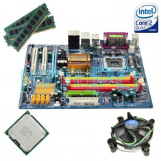 Pret Bomba! Kit Placa de baza Gigabyte+ Intel Core2Quad Q9505 + 4GB RAM GARANTIE foto