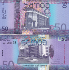 Samoa 50 Tala 2017 UNC foto