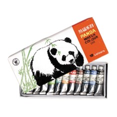 Tempera apa 12 culori in tub 8 ml Panda foto