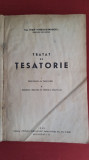 Tratat de tesatorie - Iosif Ionescu-Muscel - 1948