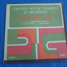 VINIL CLASICA-CONCERTE PENTRU TROMPETA SI ORCHESTRA/VIVALDI, BACH