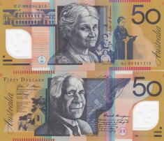 Australia 50 Dollars 2009 Polimer UNC foto