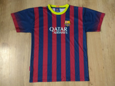 Tricou autentic Messi Barcelona marimea S foto