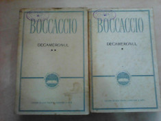 Decameronul - BOCCACCIO , 2 vol foto