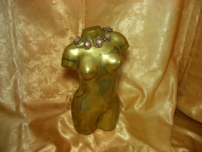 Unicat! Sculptura bronz Art Deco Erotic, colectie, cadou, vintage foto