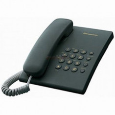 Telefon Fix Panasonic KX-TS500 (Negru) foto