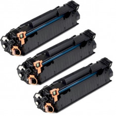 Set 3 HP CE278A,Toner Compatibil HP Laserjet P1500,P1600,P1566,P1567,PRO P1568 foto