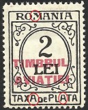 VARIETATE --TAXA DE PLATA / TIMBRUL AVIATIEI--1931 MNH