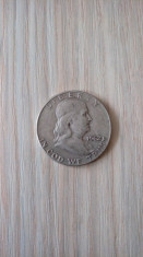 Moneda argint HALF DOLLAR 1962 foto