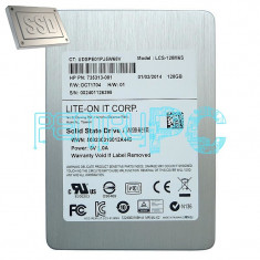 Super Pret!!! SSD 128GB, SSD LITE-ON SATA3 LCS-128M6S 2.5&amp;quot; GARANTIE!!! foto