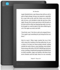 E-Book Reader Kobo Aura ONE, Ecran Carta E Ink touchscreen 7.8inch, 8GB, Wi-Fi, IPX8 (Negru) foto