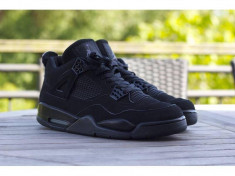 noul model JORDAN RETRO 4 BLACK - PE STOC - CURIER GRATUIT ! foto