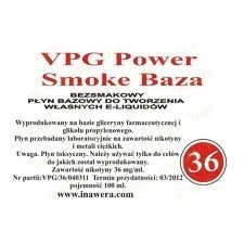 Inawera - VPG Smoke Base Power 36mg - 100 ml foto