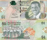 Bancnota Bahamas 1 Dollar 2008 UNC - Numismatica