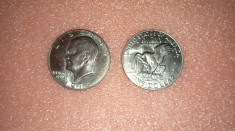 Moneda zinc ONE DOLLAR 1974 foto