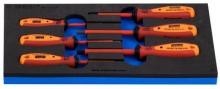Set de surubelnite cu locas hexagonal izolate la 1000 V VDETBI Unior in modul SOS foto mare Set de surubelnite cu locas hexagonal izolate la 1000 V VDETBI Unior in modul SOS foto mare