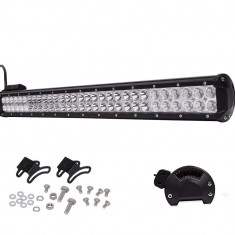 Proiector LED 718 234W cu lupa 12-24V Lumina COMBO foto